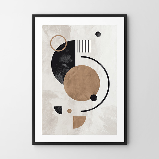 plakaty Plakat Boho geometria v2