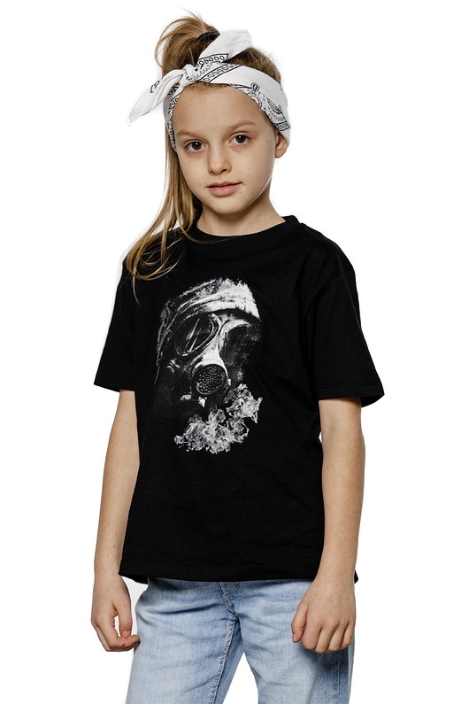 t-shirty dla dziewczynki T-shirt dziecięcy UNDERWORLD Maska gazowa