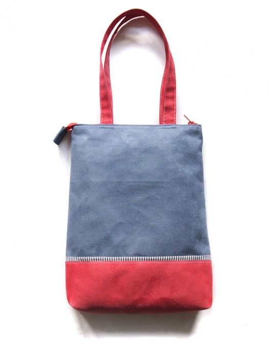 torebka - blue&red&stripes marine - elfagado