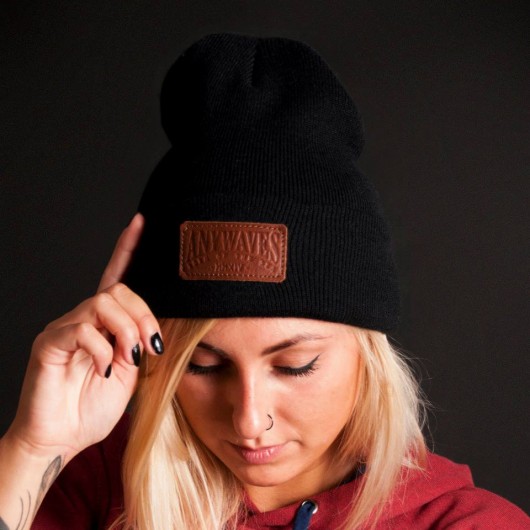 Anywaves cuffed beanie (black) anywaves