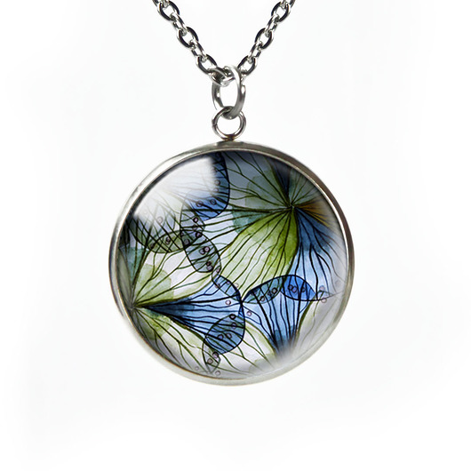 Blue Spring naszyjnik muamua design