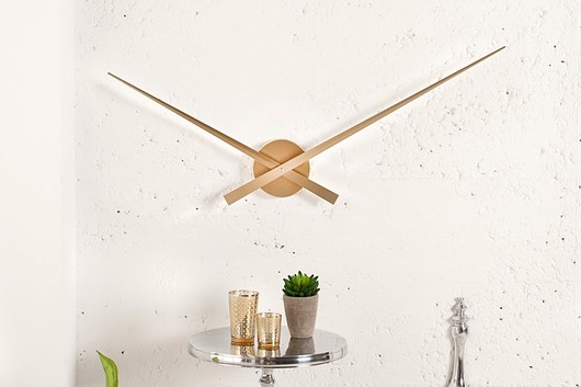 Zegar Time wskazówki złoty 80cm (Z36356) Home Design