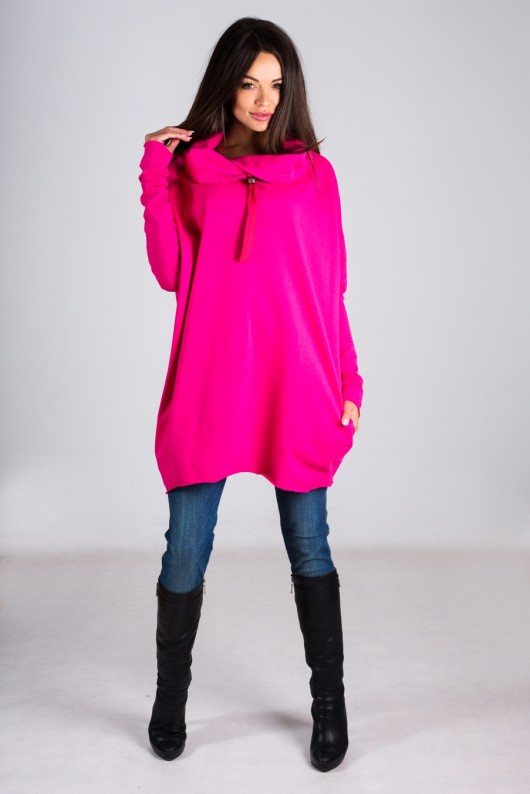 BLUZA BASILIA amarant LAODU