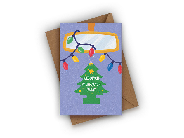 kartki świąteczne Kartka świąteczna- Wesołych i Pachnących Świąt