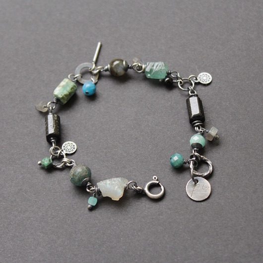 bransoletki z kamieni naturalnych Unikatowa bransoletka - Wielka moc minerałów - Morza i Oceany IVI