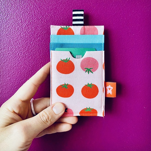 portfele damskie Tomato Red Etui