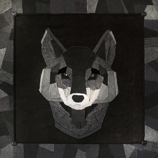 obrazy Szara eminencja Canis Lupus - WILK OBRAZ/KOLAŻ