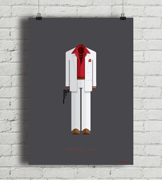 Plakat Scarface - Człowiek z blizną  minimalmill