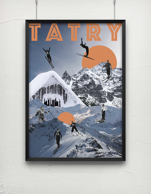 plakaty Kolaż Tatry - Górski Plakat