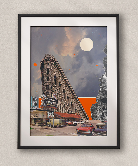 plakaty Plakat Miasto Jest Nasze - Kolaż Fine Art