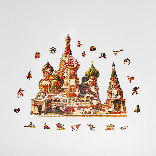 puzzle dla dzieci Sobór Świętego Wasyla