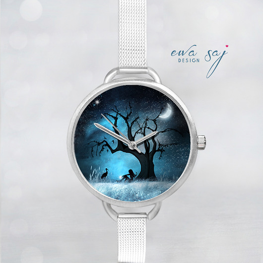 Star Girl i Bocian zegarek +Ball Handmade Ewa Saj Fotografie