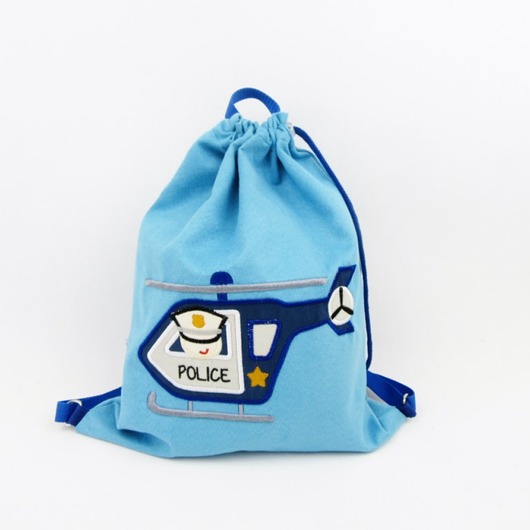 Plecak z helikopterem, worek z helikopterem  Enitka Sweet Baby Room