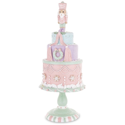 dekoracje świąteczne Figurka świąteczna Tort 41,5x17x17 cm