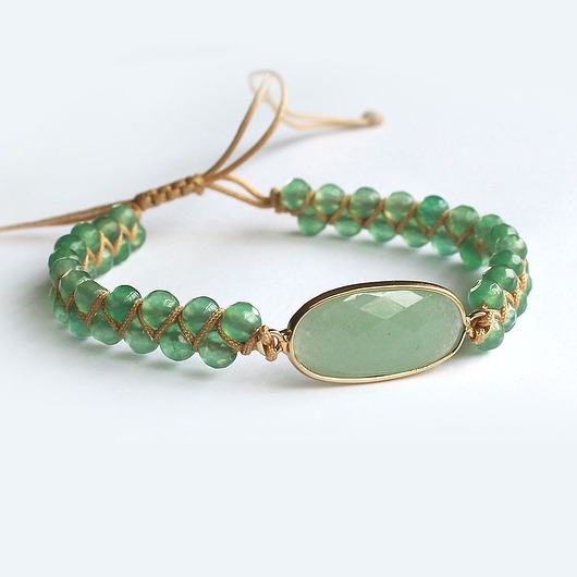 bransoletki z kamieni naturalnych Relaks - Awenturyn