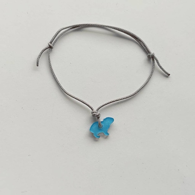 bransoletki na sznurku Kapibara bransoletka