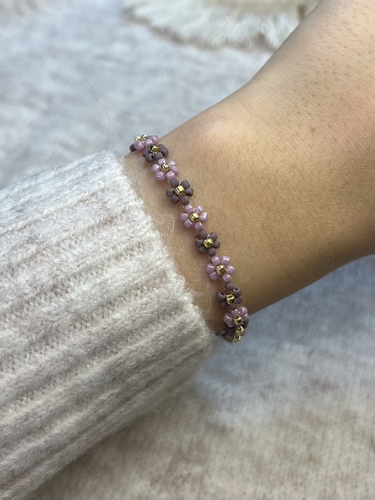 bransoletki ze szkła Bransoletka z koralików