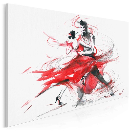 14701 Obraz na płótnie - TANGO - 120x80 VAKUdsgn