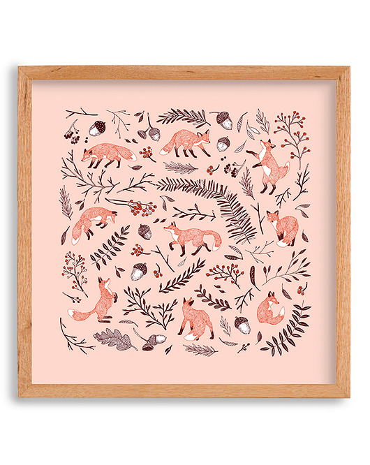 Lisi pattern rena illustration