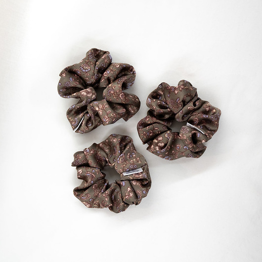 gumki do włosów Scrunchie/frotka Brąz