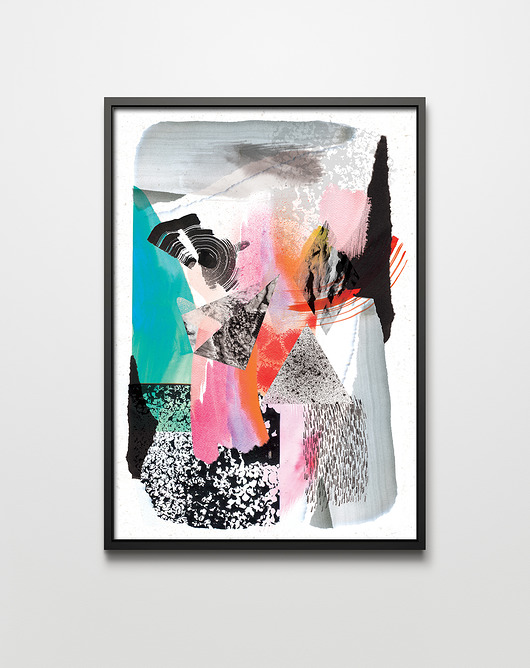 Autorska grafika Forms VIII PRINTLOVE
