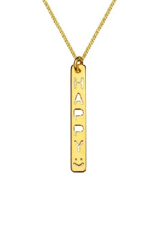 NASZYJNIK SREBRO 925  "HAPPY"  Coccola JEWELLERY