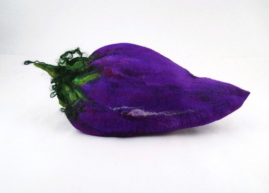 Koperta / Clutch : Vegetables Are Beautiful  filcant