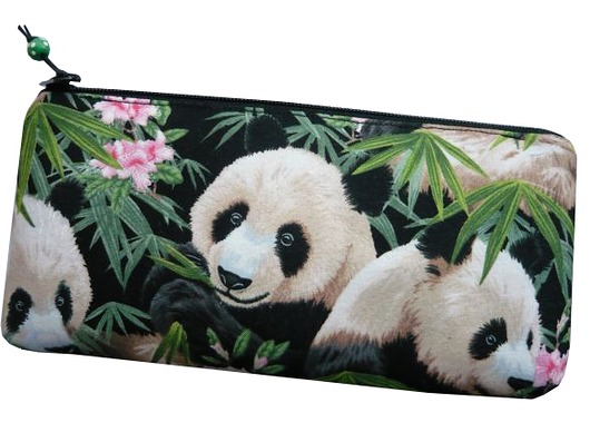 Miśki Panda wracają! -piórnik, kosmetyczka Gazynia