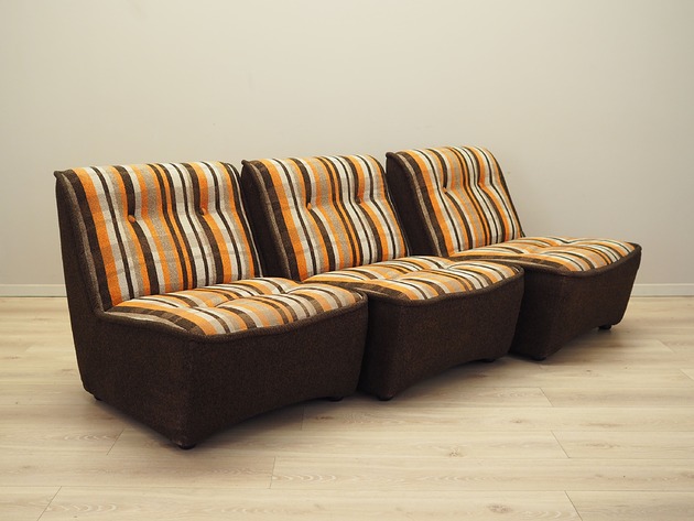 sofy i szezlongi Sofa modułowa, włoski design, lata 60, produkcja: Włochy