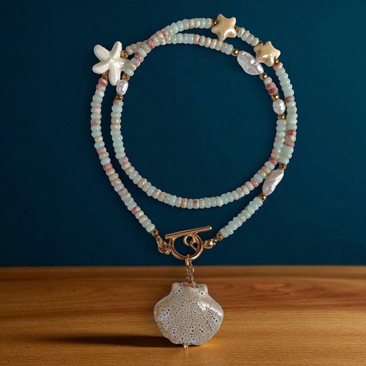 chokery Naszyjnik dłuższy : pastelle summer