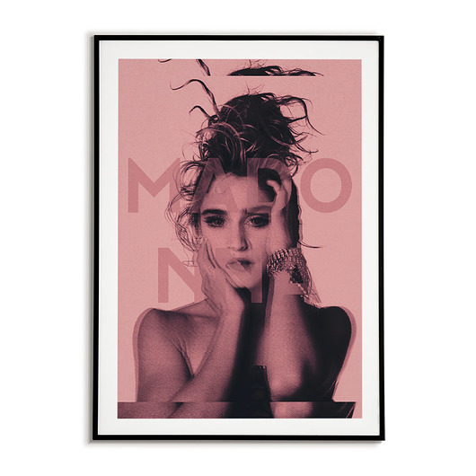 Plakat Madonna-Plakat z piosenkarką - Muzyka Bajkowe Obrazki