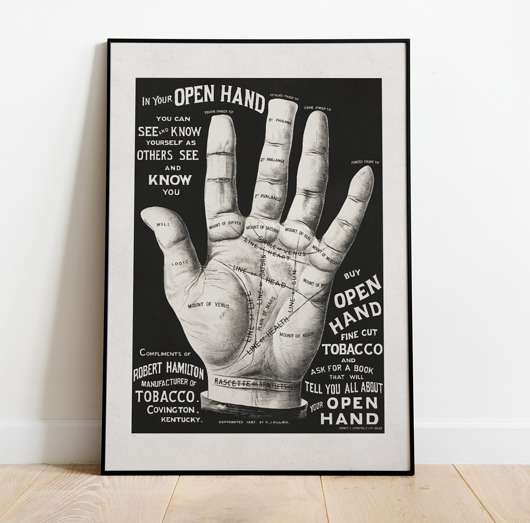 plakaty Plakat Vintage Retro HAND