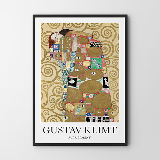 plakaty Plakat Gustav Klimt Fulfillment