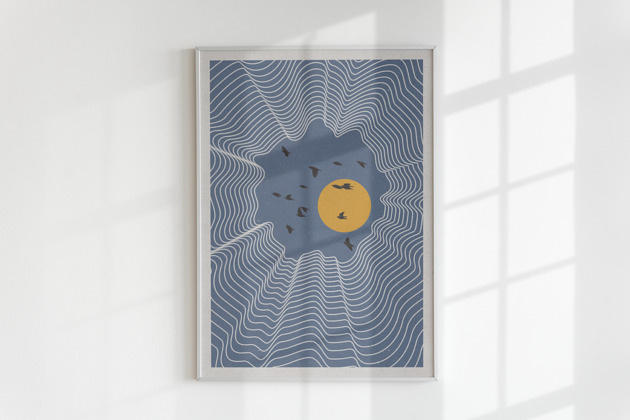 plakaty Plakat KANION #2 (ILUSTRACJA)
