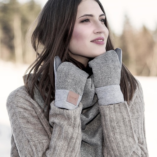 Wygodne Rękawice z WEŁNY z jednym palcem CADOaccessories