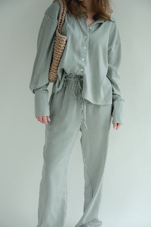 spodnie materiałowe damskie Spodnie Amsterdam