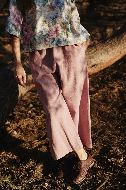 spodnie materiałowe damskie Spodnie Maya /Rose/