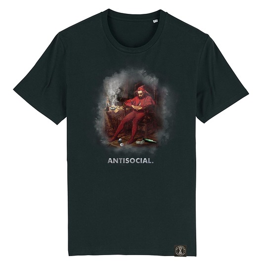 Koszulka unisex - Antisocial BeHustle Apparel