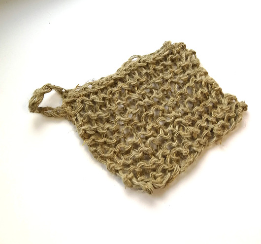 Prostokątna myjka konopna Maruna Upcycled