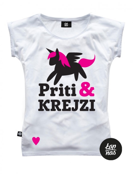 Koszulka Priti&Krejzi ŁAP NAS