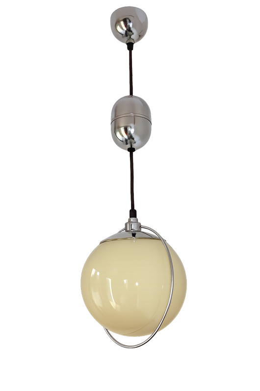 lampy wiszące Lampa Art Deco, lata 40
