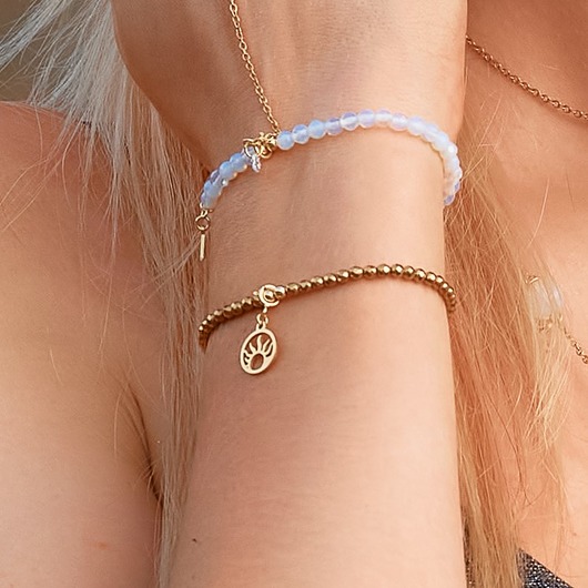 bransoletki z kamieni naturalnych Bransoletka Gold Lady