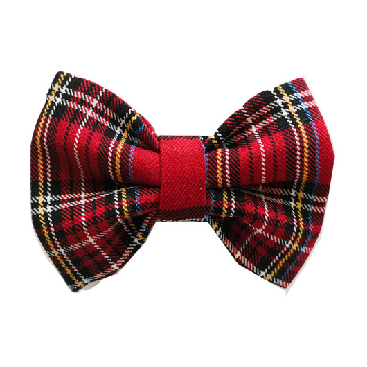 muszki i krawaty Mucha / Muszka Męska - W Kratę