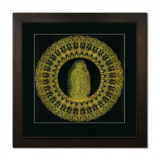 Our Lady of Guadalupe (Kurpie Art Papercut) na ludowo