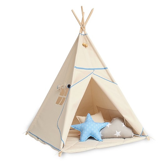 Namiot Tipi Naturalny Błękit Fun with Mum