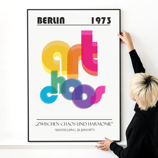 plakaty Plakat  Art Chaos