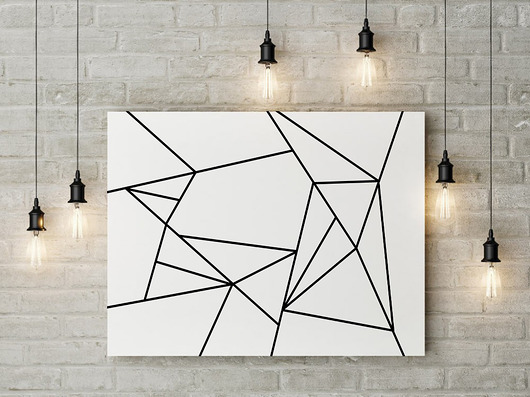plakaty Plakat geometry  50x70 cm