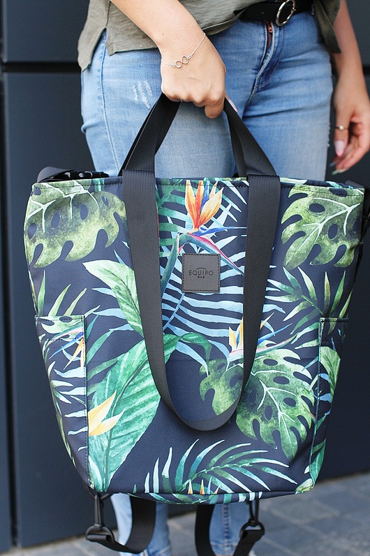 Torbo plecak Monstera dark equipo