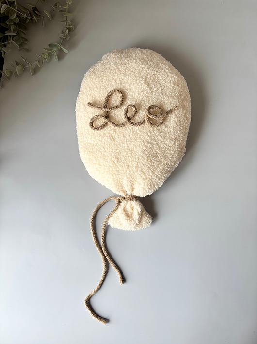 pokój dziecka - różne Personalizowana dekoracja do pokoju niemowlaka, dziecięcy balonik na ścianę
