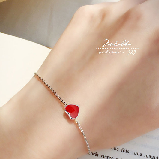 I like lub Love - MAKALIBOO COLLECTION bransoletka Ewa Saj  Silver